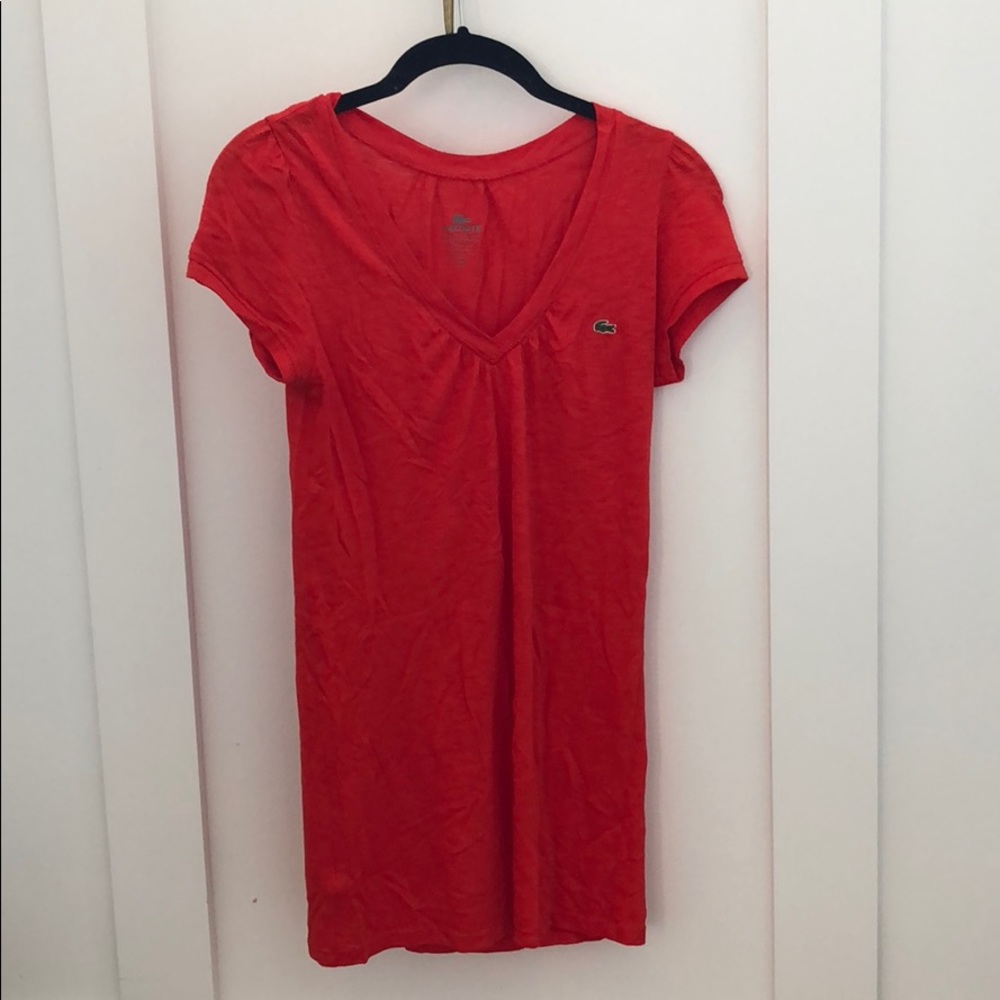 Lacoste cotton vneck